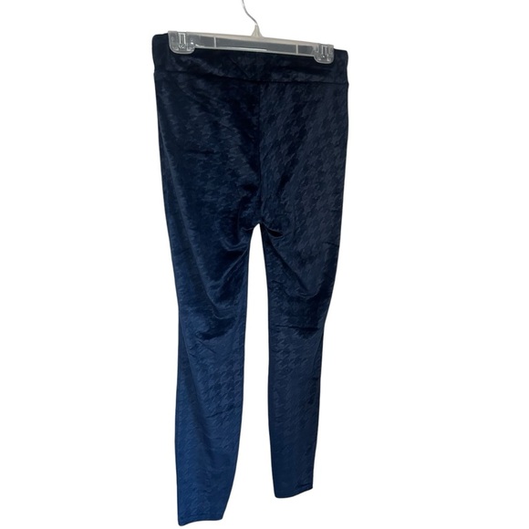 LuLaRoe LUXE Leggins Size Large Navy Velour - Picture 4 of 6